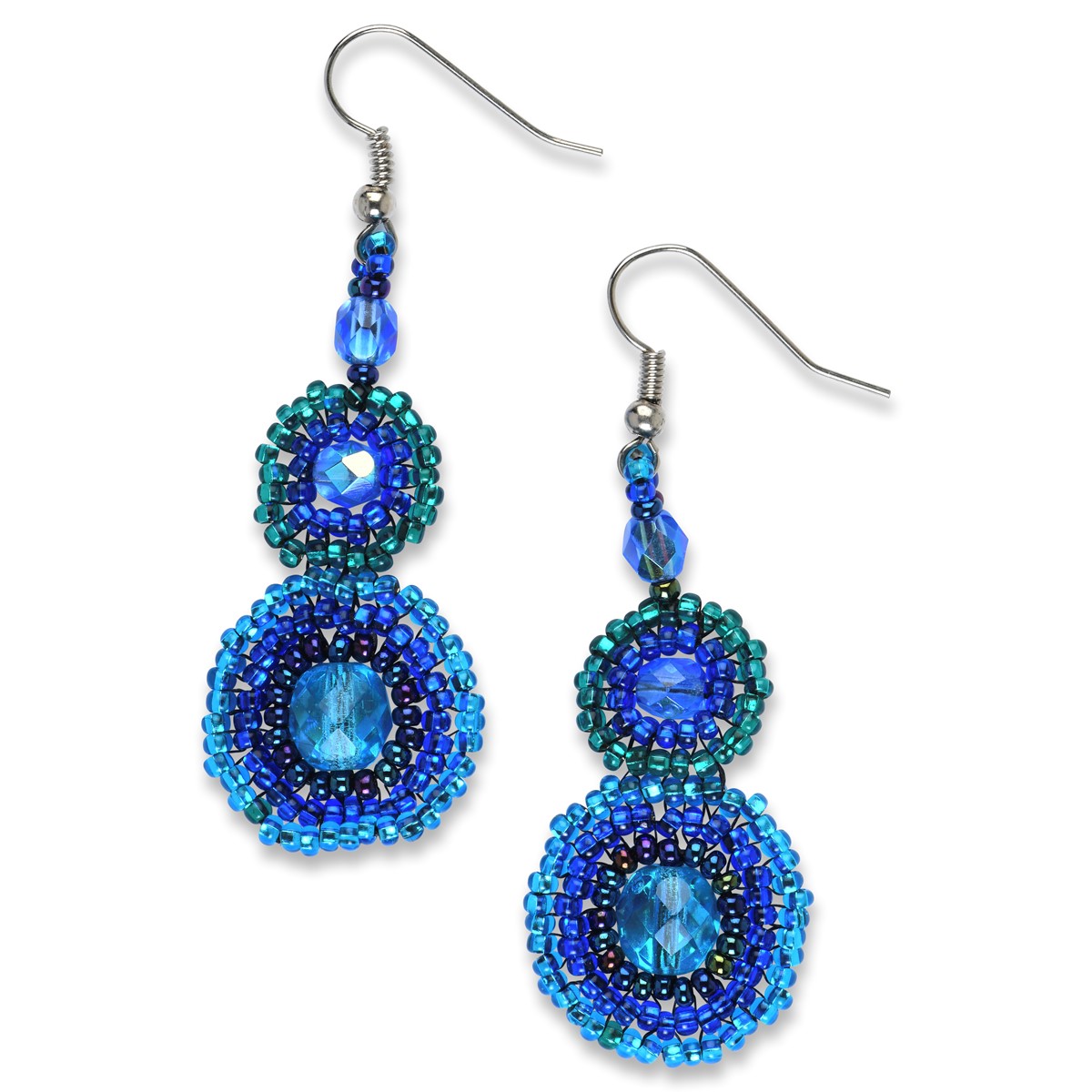 Planetary Blue Earrings PSE025