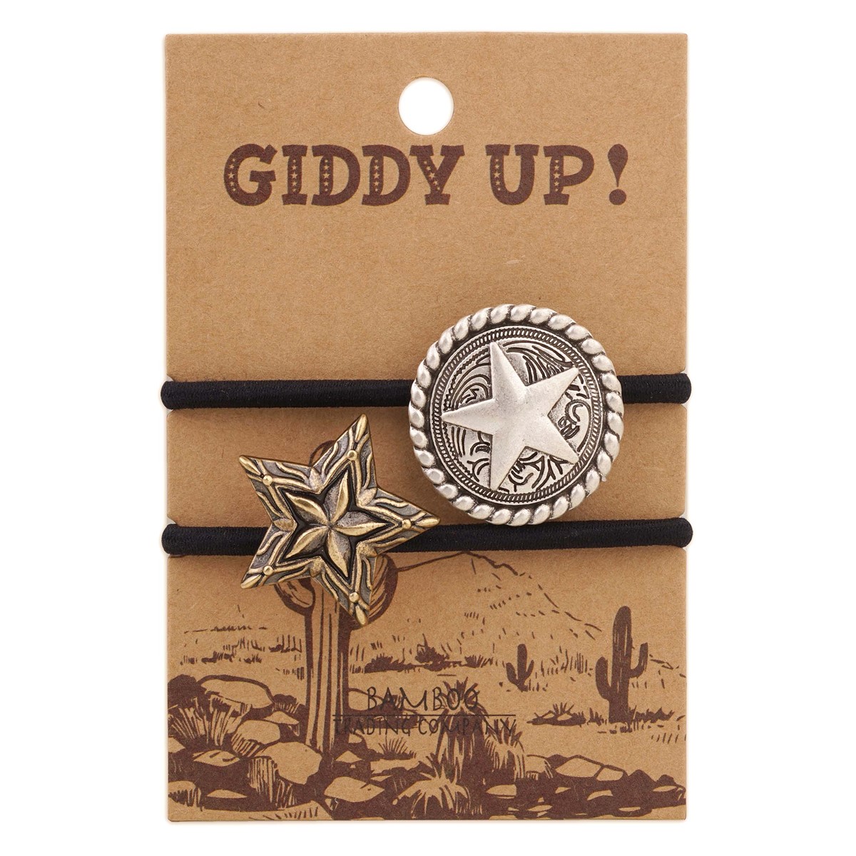 Giddy Up Western Hair Tie RSH001