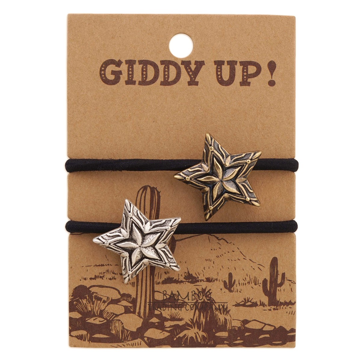 Giddy Up Star Hair Tie RSH004