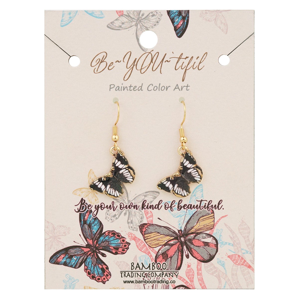 Be Youtiful Earrings Black RSE1701