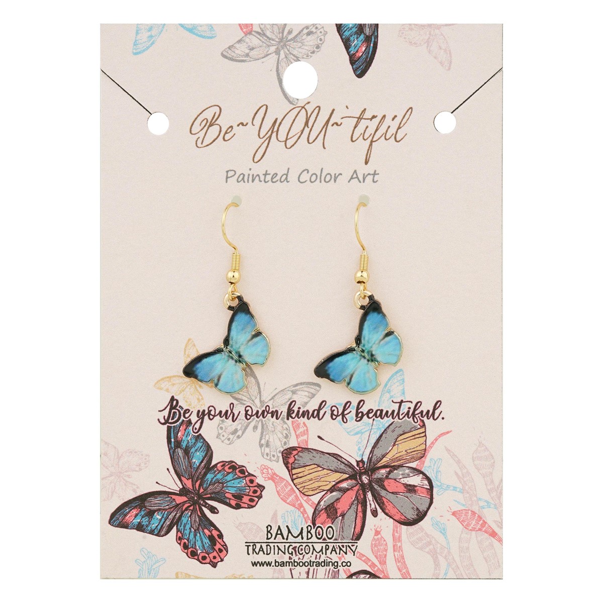 Be Youtiful Earrings Blue RSE1700