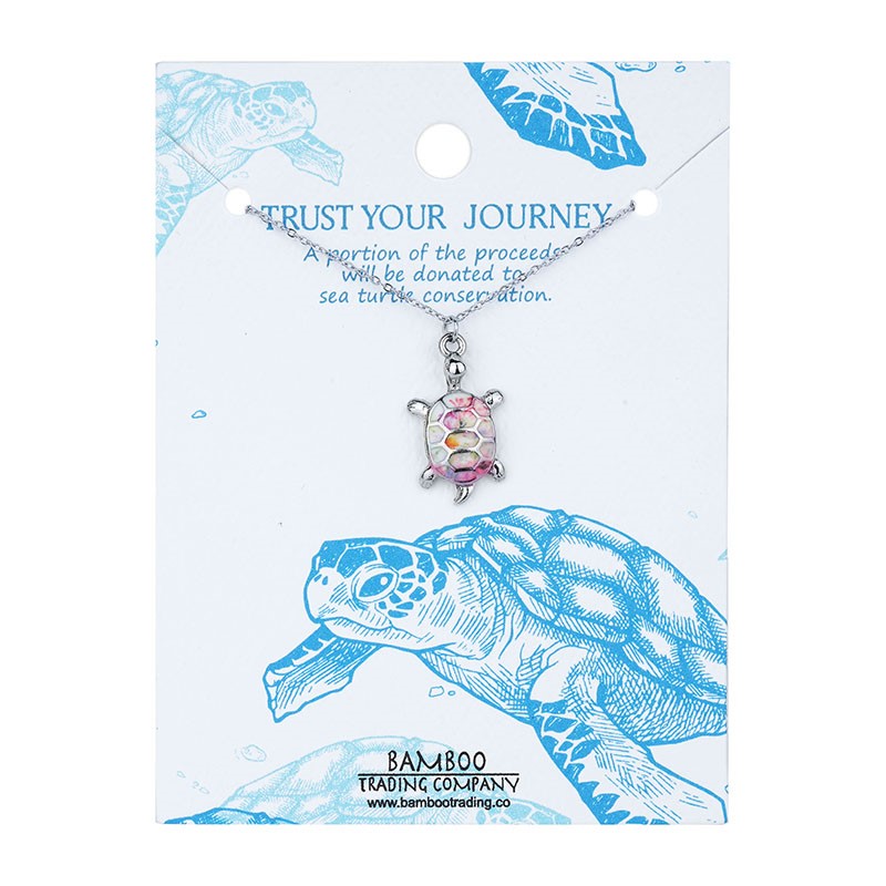 Trust Your Journey Necklace Lotus RSN1704