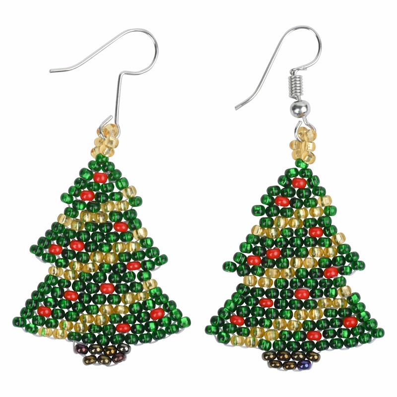 Christmas Tree Earrings TPC017