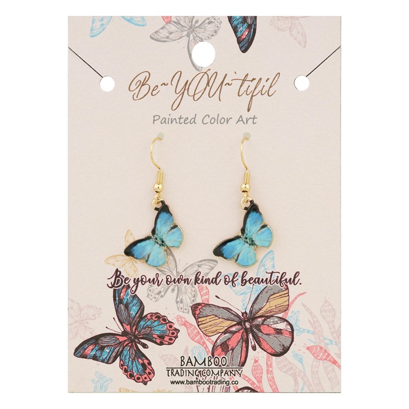 Be Youtiful Earrings Blue RSE1700