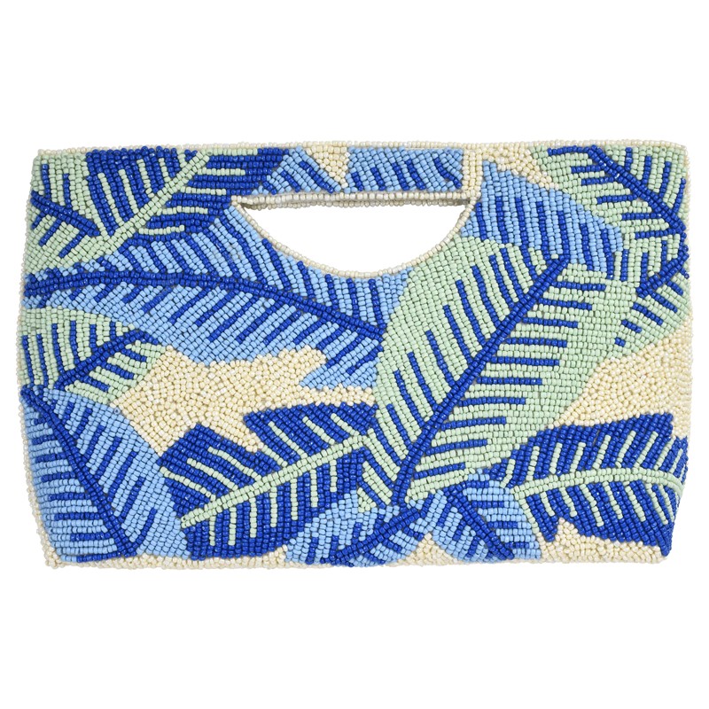 Blue Breeze Half Moon Clutch MTY001