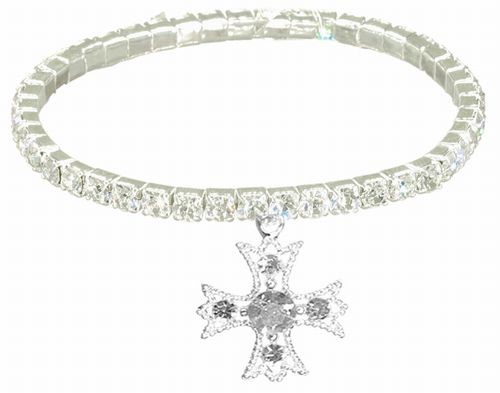 Iron Cross Stretchy Bracelet