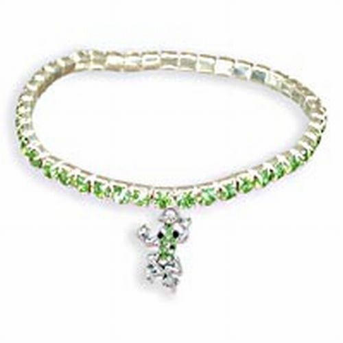 Green Frog Stretchy Anklet