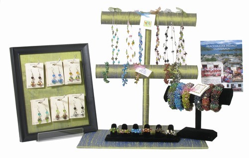 Peaceweaver Necklaces Earrings Bracelets Finger Rings & Caterpillar Cuffs Asst