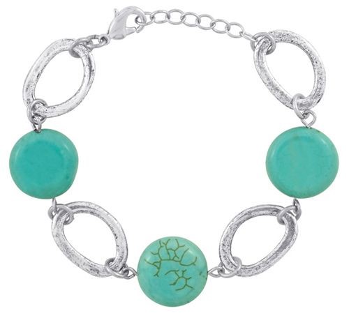 Turquoise Link Bracelet