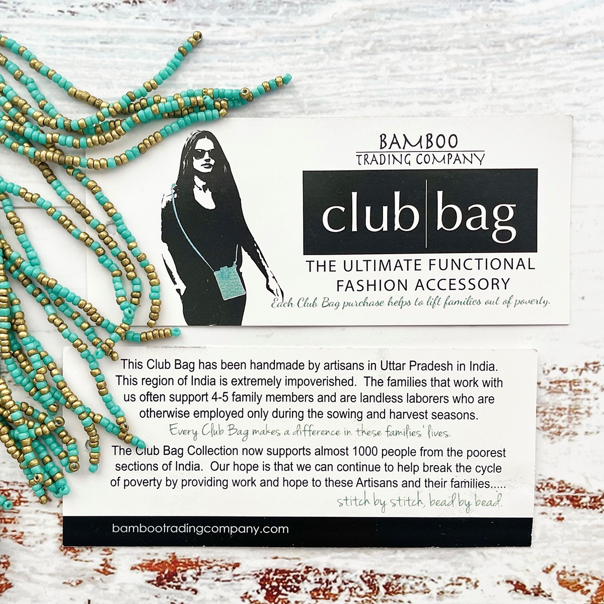 Bamboo trading clearance company club bag