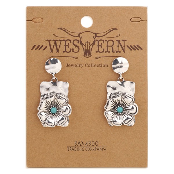 Western Flower Earrings