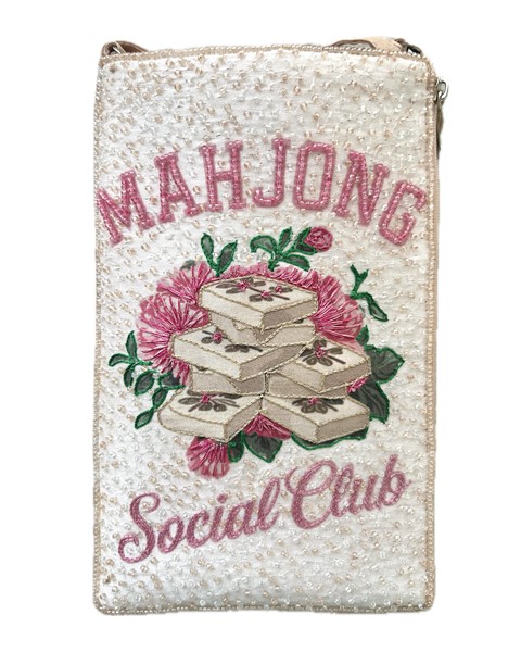 Mahjong Floral Club Bag