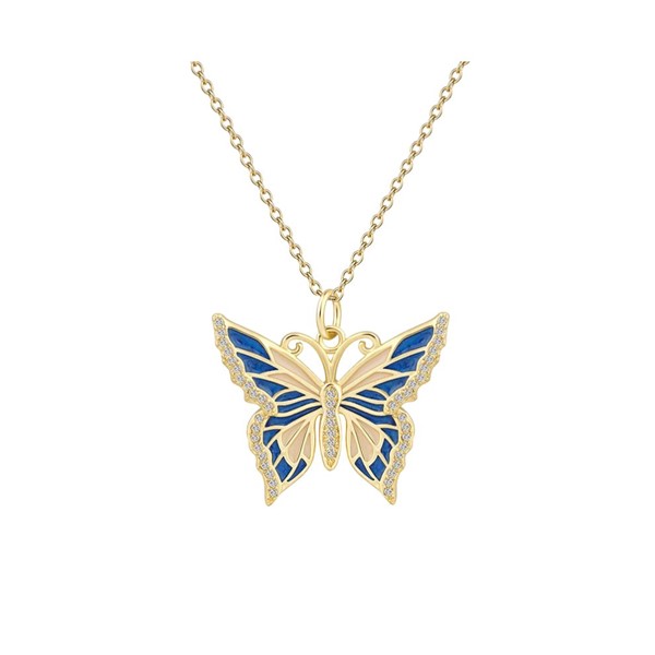 Butterfly Blue Crystal