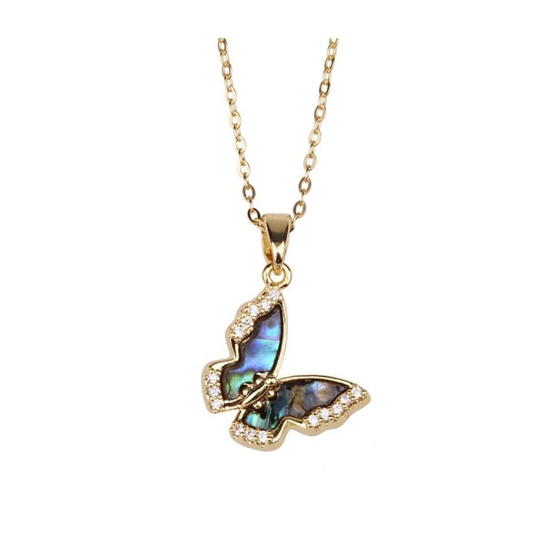 Butterfly Abalone Necklace