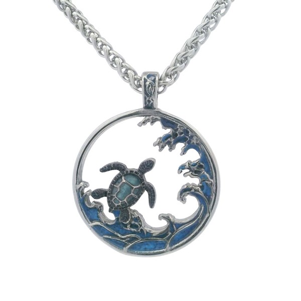 Wonders of the Sea Silver Necklace