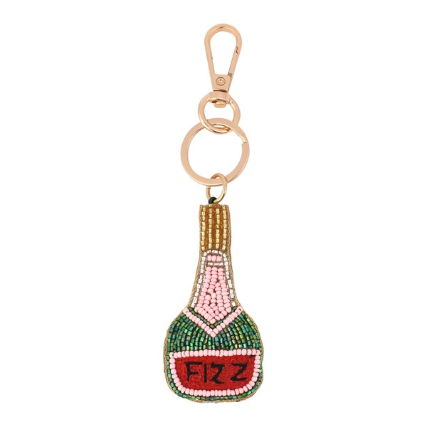 FIZZ Beaded Bag Charm