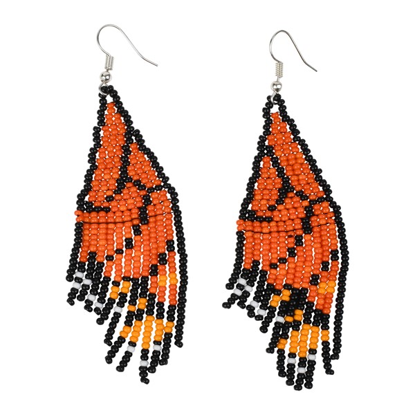 Monarch Beaded Earrings