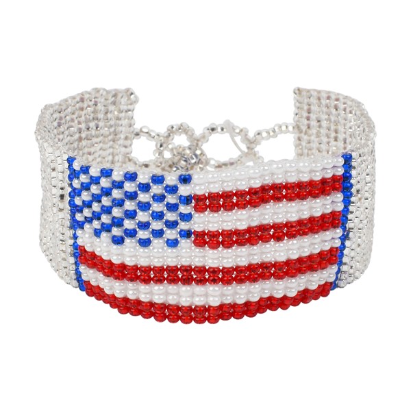 American Flag Bracelet