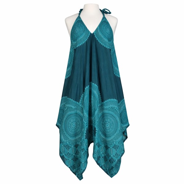 Paisley Shoulder Tie Jumpsuit